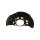 Spray Plate Brake Disc front axle right steel TRISCAN for e.g. TOYOTA AURIS