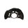 Spray Plate Brake Disc front axle right steel TRISCAN for e.g. TOYOTA AURIS