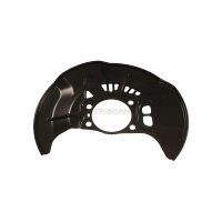 Spray Plate Brake Disc front axle left steel TRISCAN for...