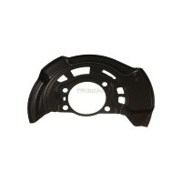 Spray Plate Brake Disc front axle left steel TRISCAN for...