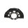 Spray Plate Brake Disc front axle steel TRISCAN for TOYOTA PRIUS