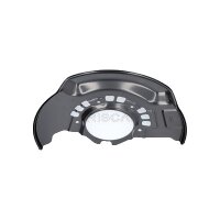 Spray Plate Brake Disc front axle right steel TRISCAN for...