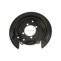Spray Plate Brake Disc rear axle left steel TRISCAN for...