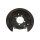 Spray Plate Brake Disc rear right steel TRISCAN for e.g. TOYOTA COROLLA