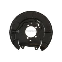 Spray Plate Brake Disc rear axle left steel TRISCAN for...