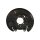 Spray Plate Brake Disc rear axle right steel TRISCAN for TOYOTA RAV