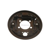 Spray Plate Brake Disc rear axle left steel TRISCAN for...