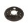 Spray Plate Brake Disc rear axle left steel TRISCAN for e.g. TOYOTA YARIS