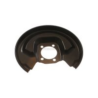 Spray Plate Brake Disc rear axle left steel TRISCAN for...