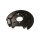 Spray Plate Brake Disc rear axle right steel TRISCAN for e.g. TOYOTA YARIS