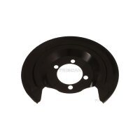 Spray Plate Brake Disc rear axle right steel TRISCAN for...