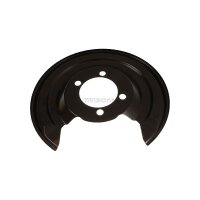 Spray Plate Brake Disc rear axle left steel TRISCAN for...