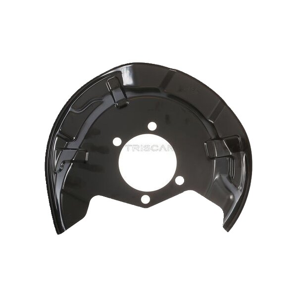 Spray Plate Brake Disc rear axle left steel TRISCAN for e.g. NISSAN QASHQAI