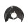 Spray Plate Brake Disc rear axle left steel TRISCAN for e.g. NISSAN QASHQAI