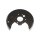 Spray Plate Brake Disc rear right steel TRISCAN for e.g. NISSAN PRIMERA