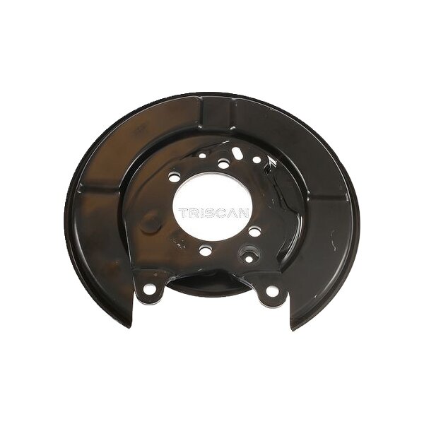 Spray Plate Brake Disc rear axle left steel TRISCAN for e.g. NISSAN QASHQAI