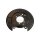 Spray Plate Brake Disc rear axle left steel TRISCAN for e.g. NISSAN QASHQAI