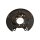 Spray Plate Brake Disc rear right steel TRISCAN for e.g. NISSAN QASHQAI