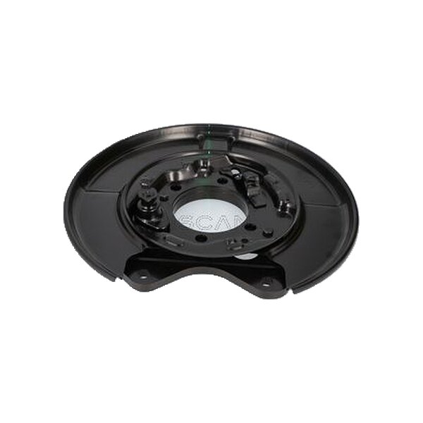 Spray Plate Brake Disc rear axle right steel TRISCAN for NISSAN LEAF