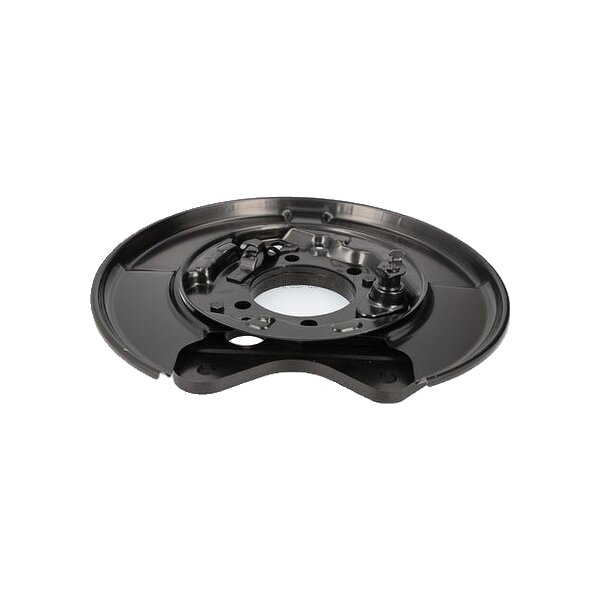 Spray Plate Brake Disc rear axle left steel TRISCAN for NISSAN LEAF