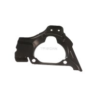 Spray Plate Brake Disc front axle left steel TRISCAN for...
