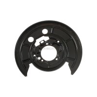 Spray Plate Brake Disc rear axle left steel TRISCAN for...