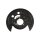Spray Plate Brake Disc rear axle left steel TRISCAN for e.g. FIAT DUCATO