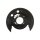Spray Plate Brake Disc rear axle right steel TRISCAN for e.g. FIAT DUCATO