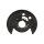 Spray Plate Brake Disc rear axle right steel TRISCAN for e.g. FIAT DUCATO