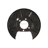 Spray Plate Brake Disc rear axle left steel TRISCAN for...