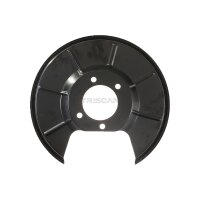 Spray Plate Brake Disc rear axle right steel TRISCAN for...
