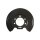 Spray Plate Brake Disc rear axle steel TRISCAN for e.g. FORD MONDEO
