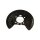 Spray Plate Brake Disc rear axle steel TRISCAN for e.g. FORD FOCUS