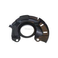 Spray Plate Brake Disc front axle left steel TRISCAN for...