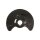Spray Plate Brake Disc front axle left steel TRISCAN for e.g. MB E-CLASS