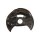 Spray Plate Brake Disc front axle left steel TRISCAN for e.g. MB E-CLASS