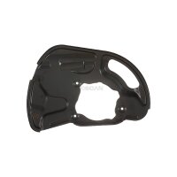 Spray Plate Brake Disc front axle right steel TRISCAN for...