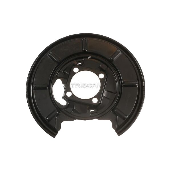 Spray Plate Brake Disc rear axle left steel TRISCAN for e.g. MB B-CLASS
