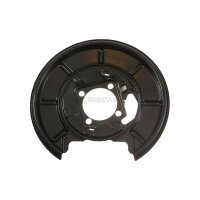 Spray Plate Brake Disc rear axle left steel TRISCAN for...