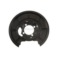 Spray Plate Brake Disc rear axle right steel TRISCAN for...