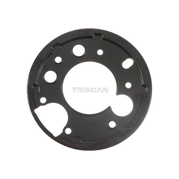 Spray Plate Brake Disc rear axle left steel TRISCAN for e.g. MB SPRINTER