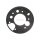 Spray Plate Brake Disc rear axle left steel TRISCAN for e.g. MB SPRINTER
