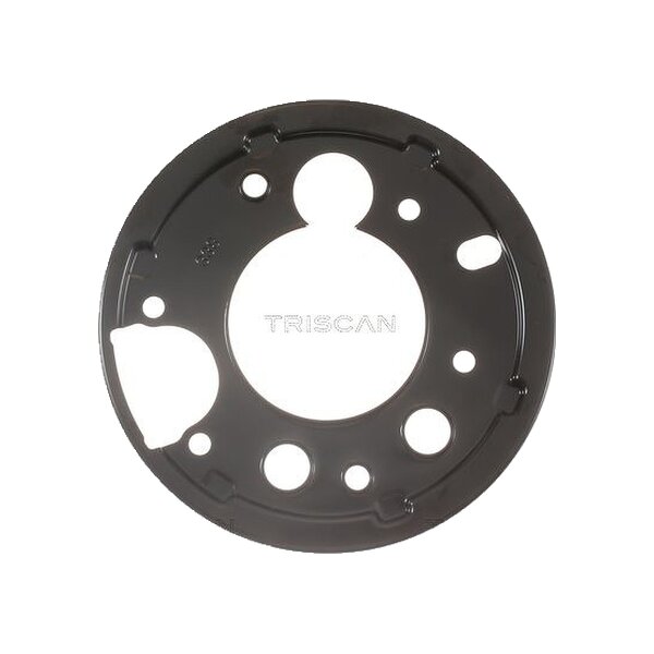 Spray Plate Brake Disc rear axle right steel TRISCAN for e.g. MB SPRINTER