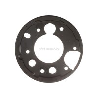 Spray Plate Brake Disc rear axle right steel TRISCAN for...