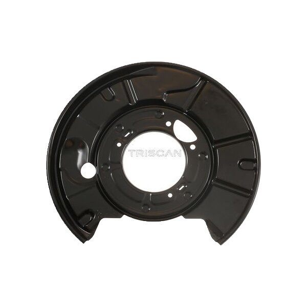 Spray Plate Brake Disc rear axle left steel TRISCAN for e.g. MB S-CLASS