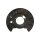 Spray Plate Brake Disc rear axle right steel TRISCAN for e.g. MB S-CLASS