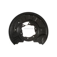 Spray Plate Brake Disc rear axle left steel TRISCAN for...