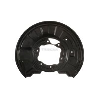 Spray Plate Brake Disc rear axle left steel TRISCAN for...