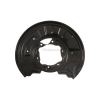 Spray Plate Brake Disc rear axle right steel TRISCAN for...