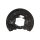 Spray Plate Brake Disc rear axle right steel TRISCAN for e.g. MB C-CLASS